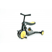 Детски скутер 4 в 1 ALL RIDE, цвят: Жълт Chipolino 256908 4