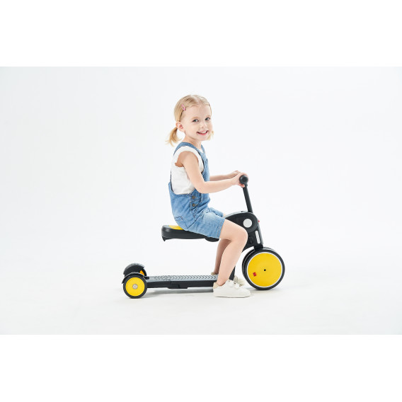 Детски скутер 4 в 1 ALL RIDE, цвят: Жълт Chipolino 256914 11