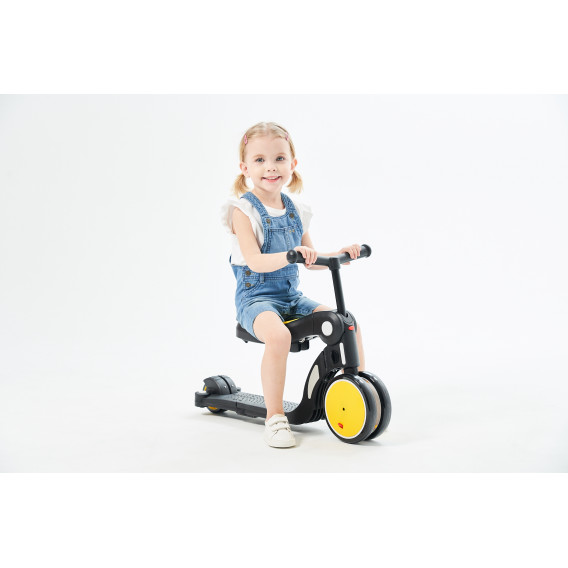 Детски скутер 4 в 1 ALL RIDE, цвят: Жълт Chipolino 256916 13