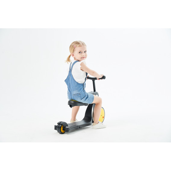 Детски скутер 4 в 1 ALL RIDE, цвят: Жълт Chipolino 256917 14