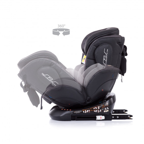Столче за кола 360 ISO Туист 0-36 кг, графит Chipolino 256986 7