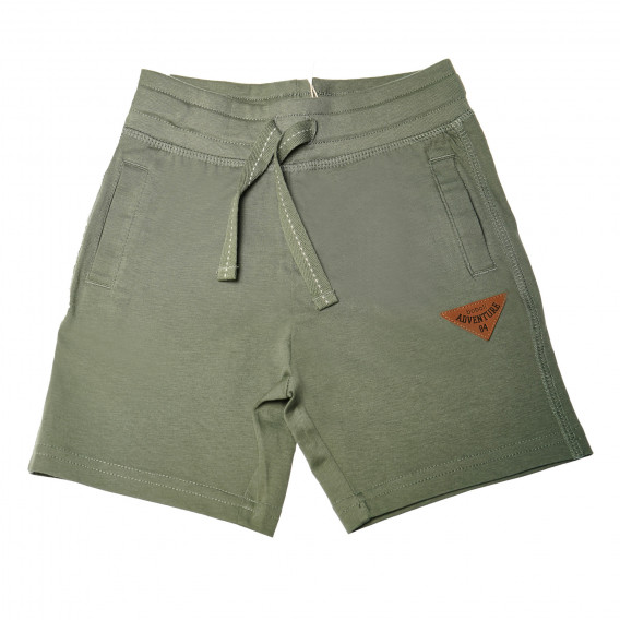 Къси панталони за момче, зелени Boboli 25702 