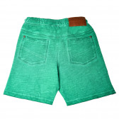 Къси панталони с износен ефект за момче, зелени Boboli 25729 2