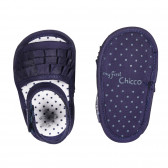 Буйки тип сандали с къдрички, тъмносини Chicco 257912 3
