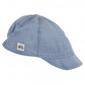 Памучна шапка с козирка, синя Pinokio 258048 