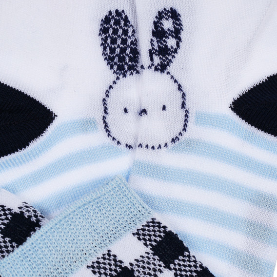 Комплект от два чифта чорапи за бебе, многоцветни Chicco 258383 4