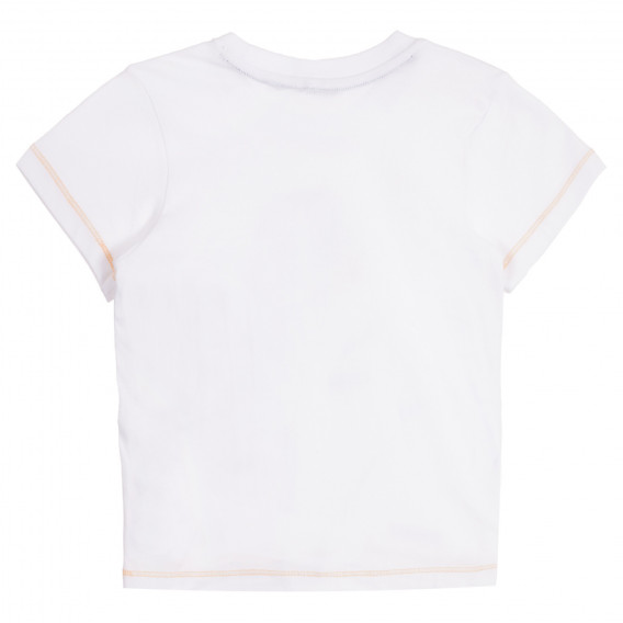Памучна тениска DINO, бяла Chicco 258823 4