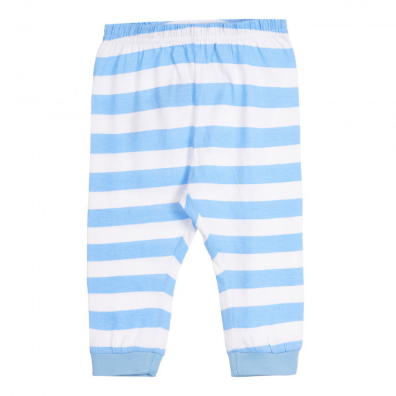 Памучна пижама ENJOY LIFE за бебе, синя Chicco 258970 5