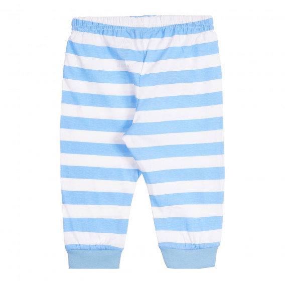 Памучна пижама ENJOY LIFE за бебе, синя Chicco 258971 6