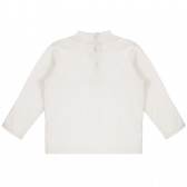 Памучен комплект от блуза и панталон за бебе в бяло и червено Chicco 258997 5