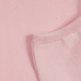 Памучен плетен комплект от две части за бебе, розов Chicco 259003 3
