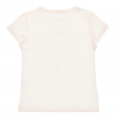 Памучна тениска Super girl, бяла Acar 259545 4