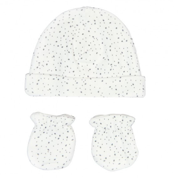 Комплект шапка и ръкавички бебе - унисекс Boboli 26 2