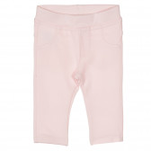 Памучен панталон за бебе, розов Benetton 260260 