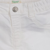 Панталон за бебе, бял Benetton 260793 2