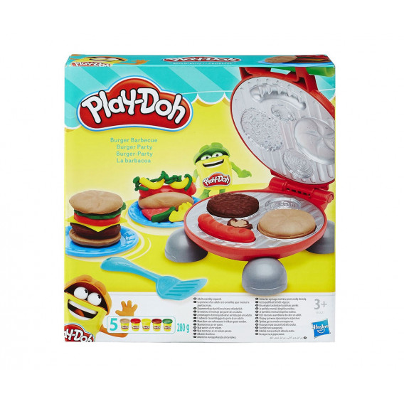 Play Doh бургер барбекю за моделиране Hasbro 2608 