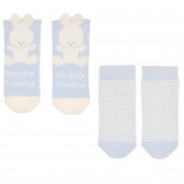 Комплект от два чифта чорапи Huppy Bunny Benetton 261324 
