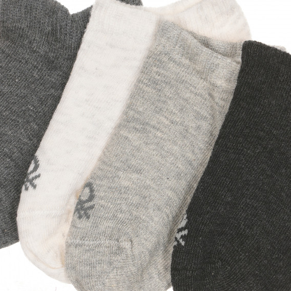 Комплект от четири чифта чорапи Benetton 261355 3