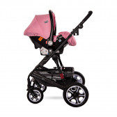 Комбинирана количка Lora Set LUXE Pink, 3 в 1 Lorelli 262072 10