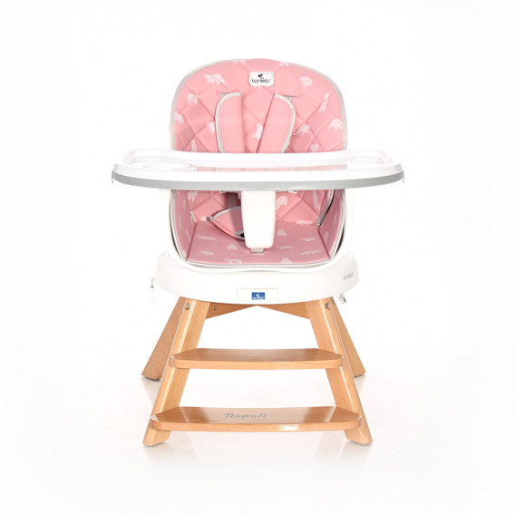 Стол за хранене Napoli с ротация Pink Bears Lorelli 262150 4