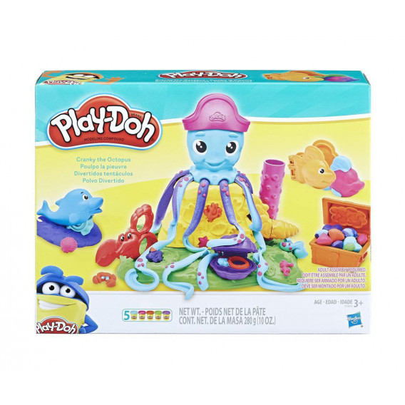 Play Doh октоподче кранки за моделиране Hasbro 2622 