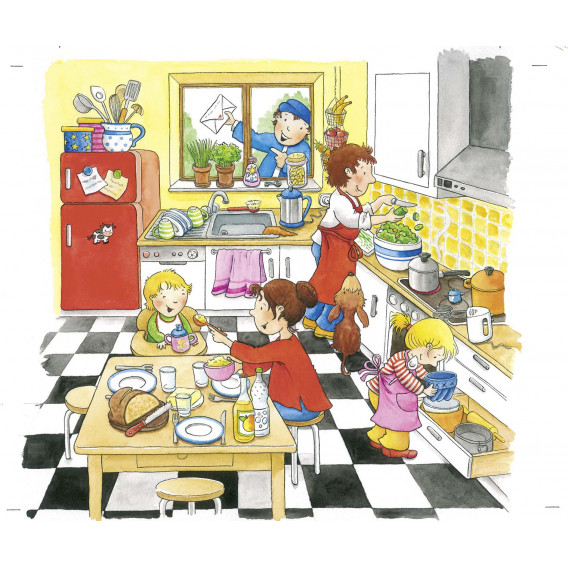 Многослоен пъзел - Моят ден Goki 262729 3