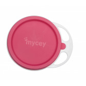 Купичка за хранене с капак, розов Mycey 262928 2
