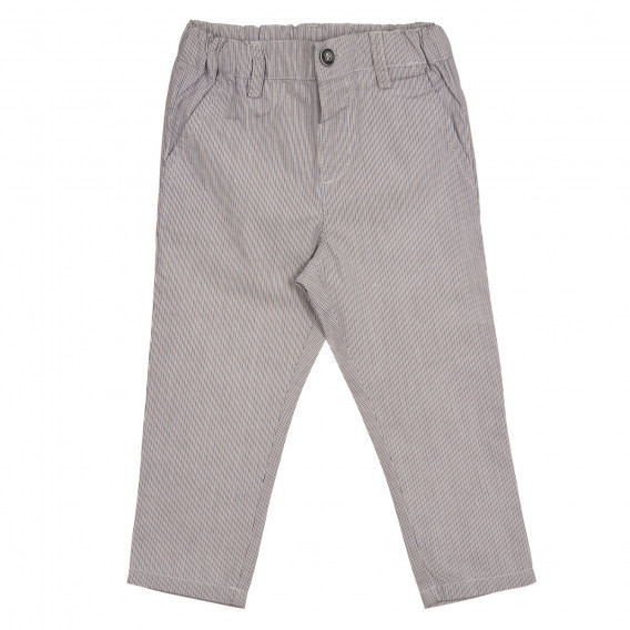 Памучен раиран панталон за бебе, многоцветен Chicco 263303 