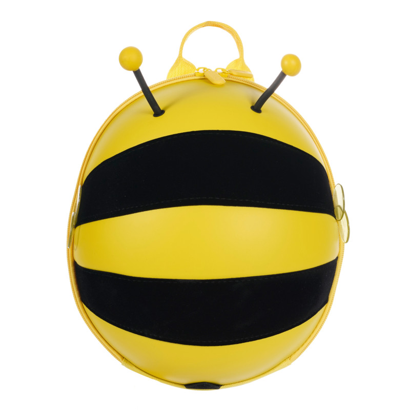 Мини детска раница - пчеличка с предпазен колан, жълта  263808