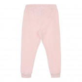 Пижама с принт на таралеж в бяло и розово Chicco 264512 7