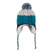 Плетена шапка с помпон, многоцветна Chicco 264739 