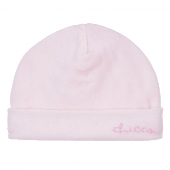 Памучна шапка за бебе, розова Chicco 264836 