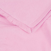 Памучен къс панталон с кант за бебе, светлорозов Benetton 265371 2