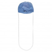 Памучна шапка с козирка, синя Aletta 266029 3