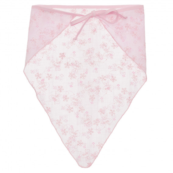 Кърпа за глава с флорални мотиви, розова TUTU 266122 4