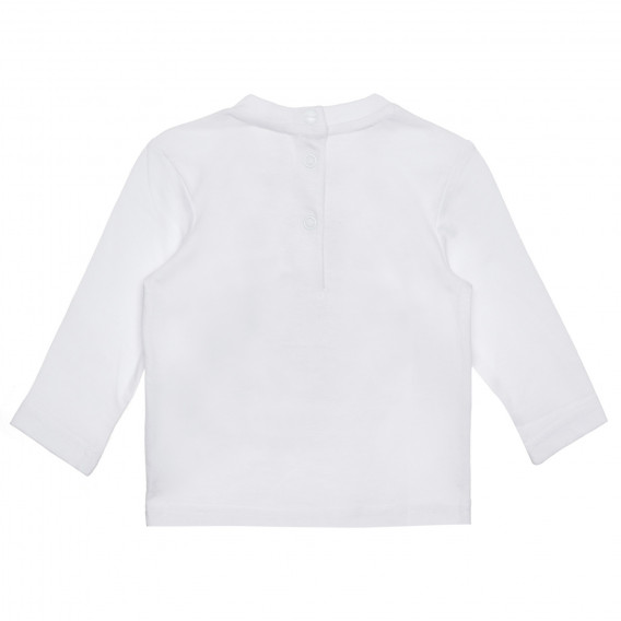Памучна блуза PLAYER 508 за бебе , бяла Chicco 266349 4