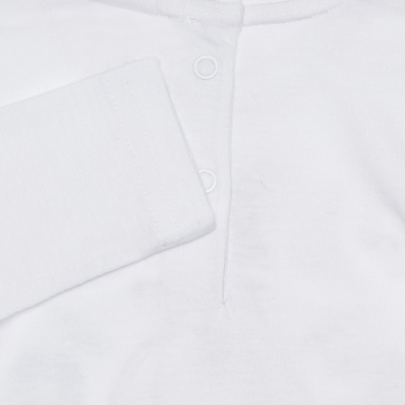 Памучна блуза PLAYER 508 за бебе , бяла Chicco 266350 3