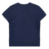 Памучна тениска SOUTH за бебе, синя Chicco 266378 4