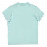 Памучна тениска SUPER DAD за бебе, зелена Chicco 266431 4