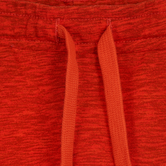Памучен къс панталон, оранжев Benetton 266650 2