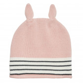 Комплект шал и шапка за бебе, розови Chicco 266726 5