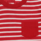 Памучна блуза за бебе, раирана Chicco 266850 2