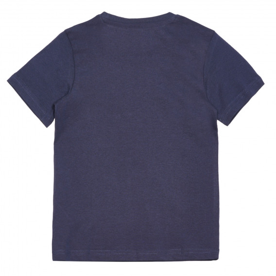 Памучна тениска, синя Chicco 266923 4