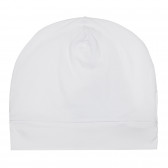 Памучна шапка за бебе, бял цвят Chicco 266952 