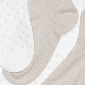 Памучен комплект от два чифта чорапи с блестящи нишки Chicco 267051 3