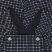 Памучен кариран гащеризон за бебе, син Chicco 267132 3