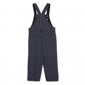 Памучен кариран гащеризон за бебе, син Chicco 267133 4