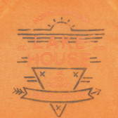 Памучна тениска LAKE HOUSE , оранжева Chicco 267207 3