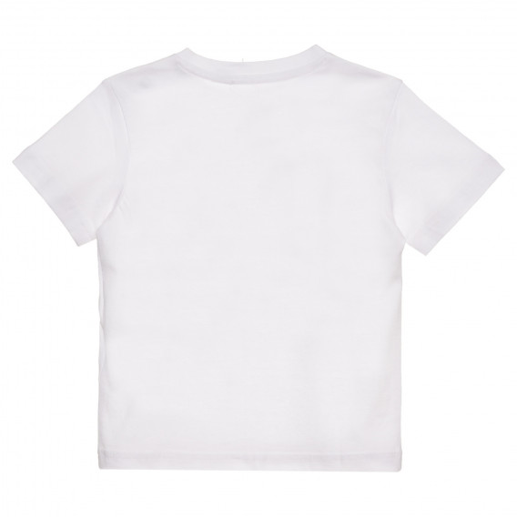 Памучна тениска YES BRO за бебе , бяла Chicco 267222 4