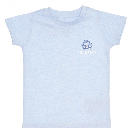 Памучен комплект от два броя тениски TAXI за бебе Chicco 267299 2
